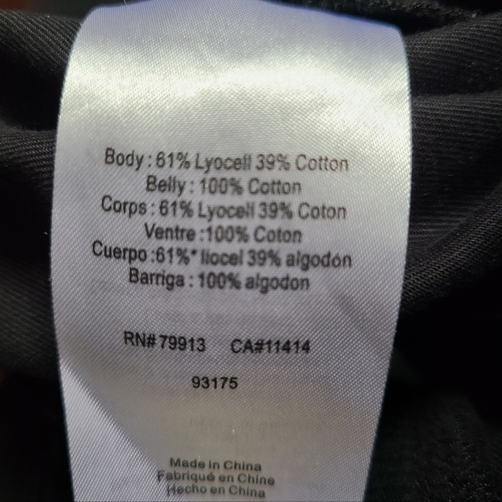 Maternity cropped pants black medium - Picture 9 of 9